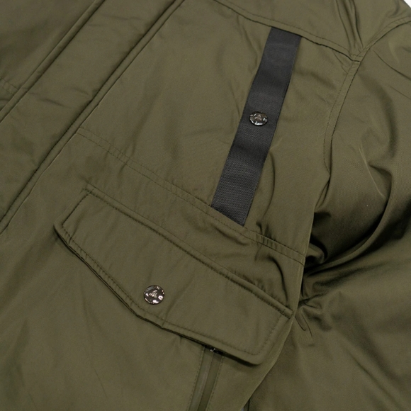 🆕 Spire | Waterproof Summit Parka Jacket Olive Green Mens Size Medium or Large - Picture 3 of 7